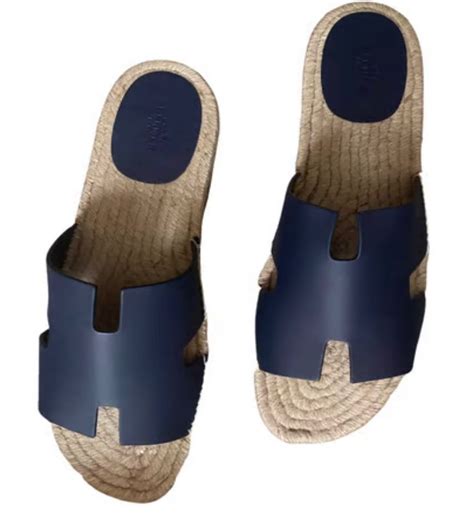 hermes slides mens|hermes antigua espadrille.